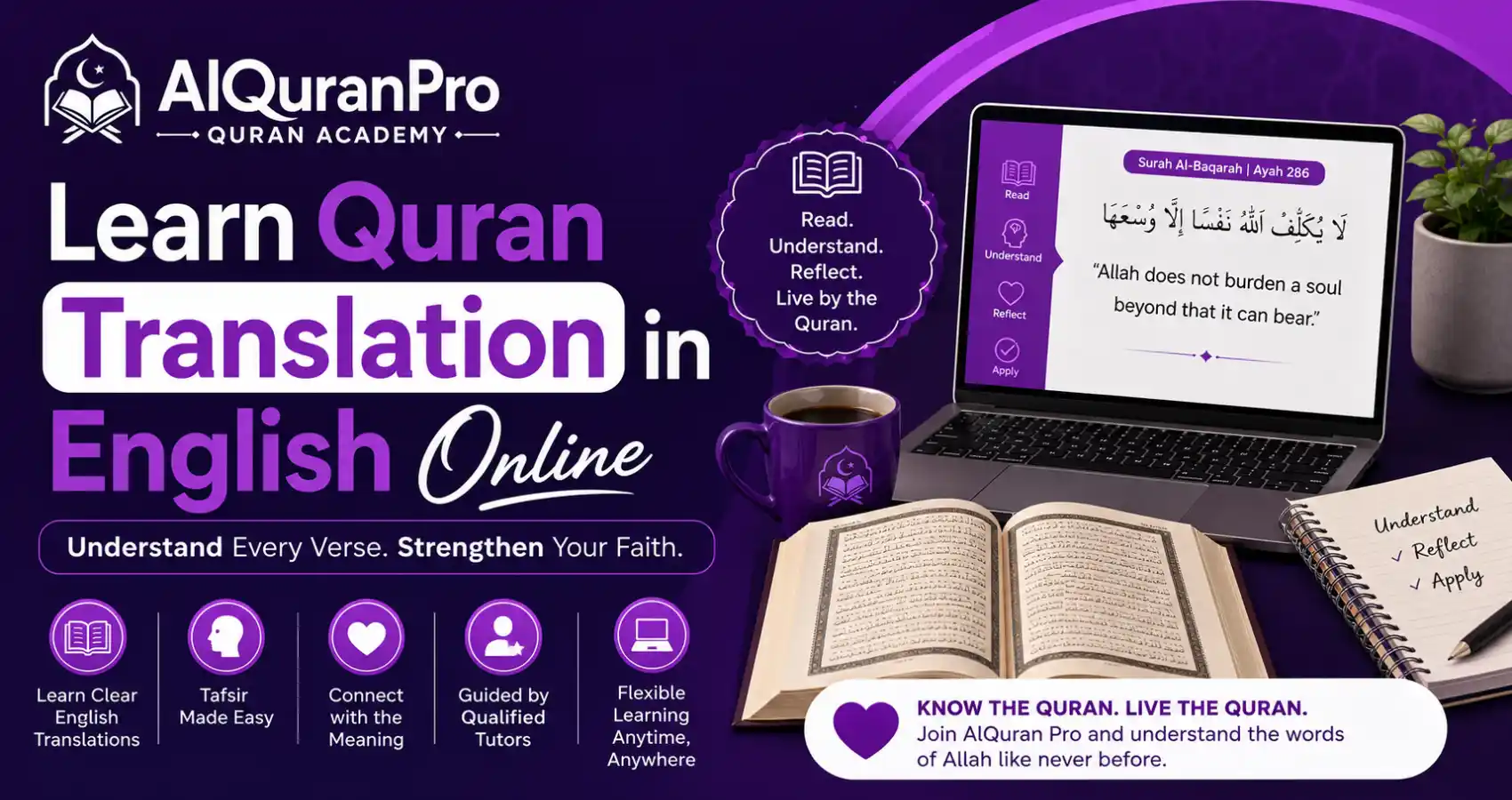 Learn Quran Translation in English Online