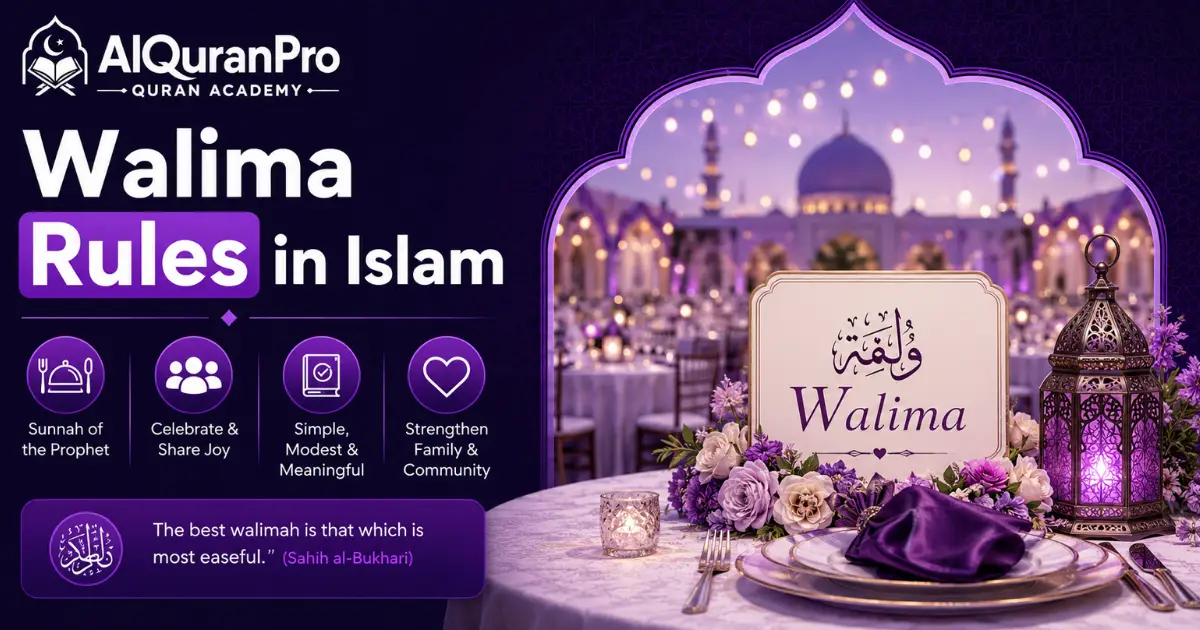 Walima Rules in Islam