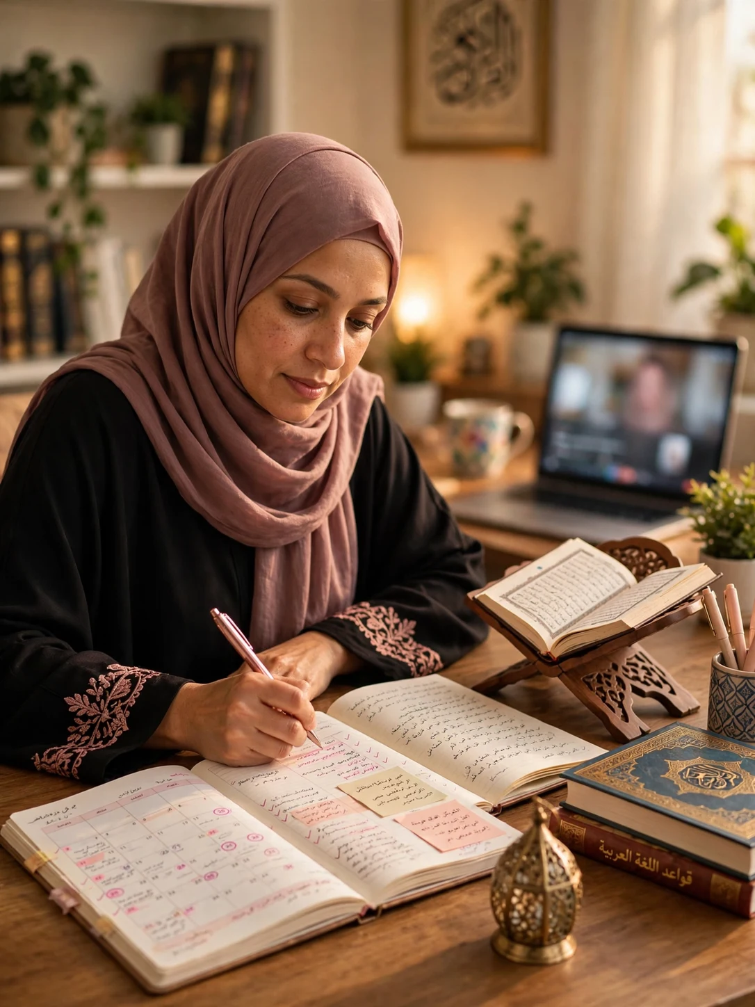Flexible Arabic class schedule with a free trial lesson and monthly billing